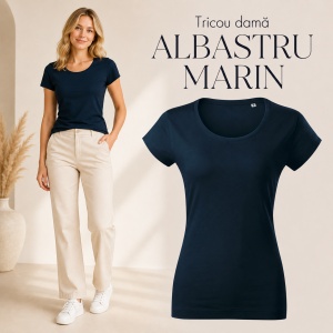 Tricou Damă Malfini Viper Free F61 – 100% Bumbac, Croială Cambrată, Guler Rotund, 8 Culori - Img 17
