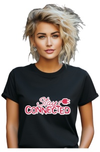 Tricou dama - Stay Connected