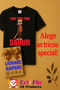 Tricou Dama Tralalero TraLaLa cu Funny tum tum tum sahur italian brainrot gen z - Img 9