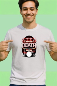 Tricou Death Tobe Heavy Metal, Copii | Dama | Barbat - Img 2