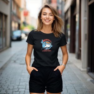 Tricou Dexter Doctor Tricou Negru - Copii | Dama | Barbat - Img 3