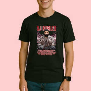 Tricou DJ Khaled, muzica RAP, Dama | Barbat | Copii, Culoare Negru