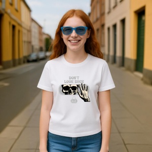 Tricou Don't look back - Copii | Dama | Barbat - Img 4