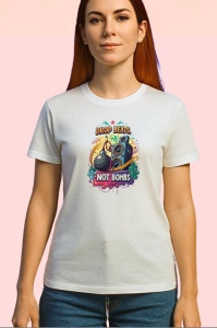 Tricou Drop Beats Not Bombs Design Urban, Copii | Dama | Barbat - Img 4