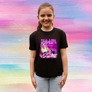 Tricou Dua Lipa - Neon Nostalgia, muzica POP, Dama | Barbat | Copii, Culoare Negru - Img 4