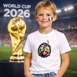 Tricou Emiliano Martínez World Cup Fifa 2026 V2, din bumbac 100%, tricou alb, Copii | Dama | Barbat - Img 5