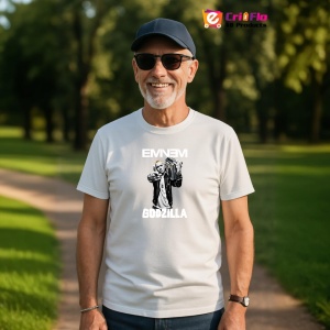 Tricou Eminem alb negru casetofon, muzica INDIE, Dama | Barbat | Copii - Img 5