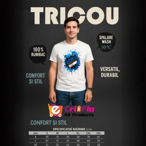 Tricou Estonia Steag Splash Art, Copii | Dama | Barbat - Img 6