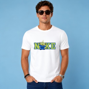 Tricou Extraterestru Toy Story Logo Albastru, din bumbac 100% Copii | Dama | Barbat - Img 3