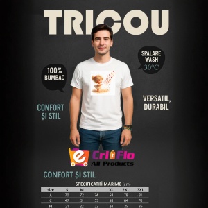 Tricou Fetita sufla inimioare - Copii | Dama | Barbat