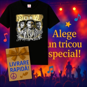 Tricou Fetty Wap, muzica Nu Metal, Dama | Barbat | Copii, Culoare Negru - Img 11