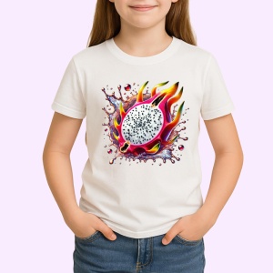 Tricou Fruct dragon si explozie tropicala, Fructe, Copii | Dama