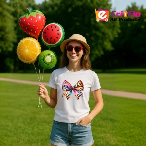 Tricou Fundita colorata imprimeu leopard roz portocaliu si albastru stil vibrant Copii | Dama | Barbat Barbat - Img 11