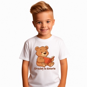 Tricou Gradinita pentru copii Ursulet la datorie