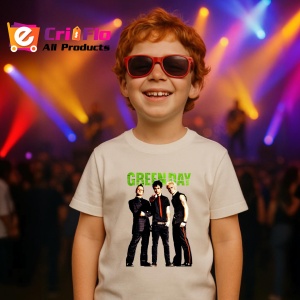 Tricou Green Day v1, muzica Nu Metal, Dama | Barbat | Copii - Img 12