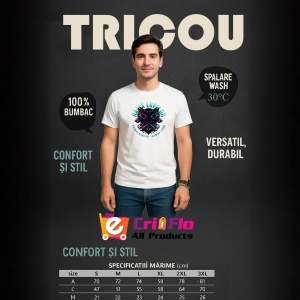 Tricou Haita lupilor , ramai sincer - Copii | Dama | Barbat - Img 9