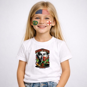 Tricou Hakim Ziyech Morocco World Cup Fifa 2026, din bumbac 100%, tricou alb, Copii | Dama | Barbat - Img 2