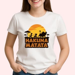 Tricou Hakuna Matata - Copii | Dama | Barbat - Img 3