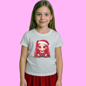 Tricou Huntrix K Pop Hunters Demon Fata Anime Par Roz Pulover Rosu, din bumbac 100%, tricou alb, Copii | Dama | Barbat - Img 2