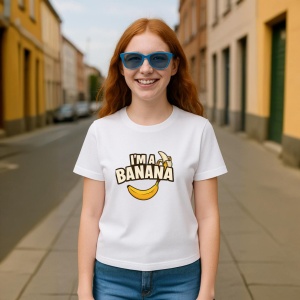 Tricou I m a banana - Copii | Dama | Barbat - Img 5