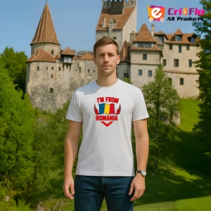 Tricou I'm from Romania 2 |Colectia Tricouri Romania - Img 9