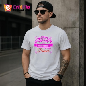 Tricou imi spun pe nume dar cel mai important imi spun bunica mesaj familial, Copii | Dama | Barbat - Img 4