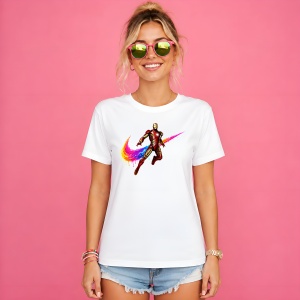 Tricou Iron Man Avengers Urban Paint Streak Hero Streetwear Design, din bumbac 100% Copii | Dama | Barbat