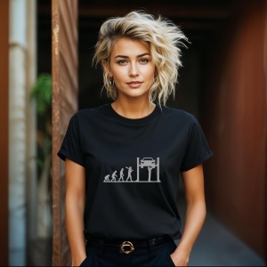 Tricou Istoria mecanicului Negru, Copii | Dama | Barbat - Img 11