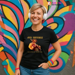 Tricou Jimi Hendrix - Experience, muzica Hip-Hop / Rap, Dama | Barbat | Copii, Culoare Negru - Img 13