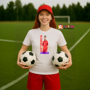 Tricou Joshua Kimmich Bayern Prezentare - Copii | Dama | Barbat - Img 2