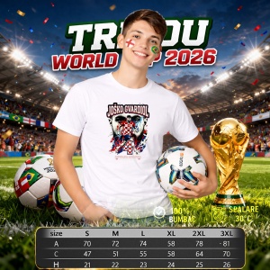 Tricou Josko Gvardiol Croatia World Cup Fifa 2026, din bumbac 100%, tricou alb, Copii | Dama | Barbat - Img 6