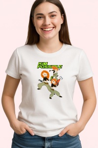 Tricou Kim Possible agenta secreta adolescenta in misiuni de salvare, Copii | Dama | Barbat - Img 3