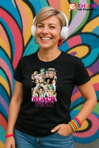 Tricou KPOP dama cu trupa formatia BLACKPINK 9 , music Coreean 168