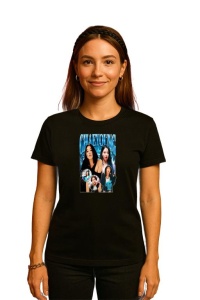 Tricou KPOP dama cu trupa formatia CHAEYOUNG , music Coreean 198 - Img 2