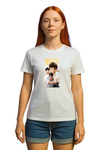Tricou KPOP dama cu trupa formatia MINGYU , music Coreean 270 - Img 3