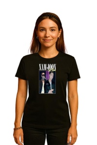 Tricou KPOP dama cu trupa formatia NAM-JOON , music Coreean 273 - Img 2