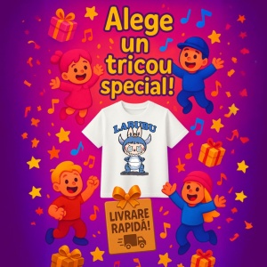 Tricou Labubu dino culori, Unisex Dama si Barbat | Copii - Img 6