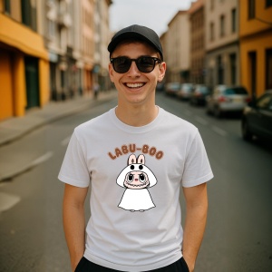 Tricou Labubu fantoma, Unisex Dama si Barbat | Copii - Img 9