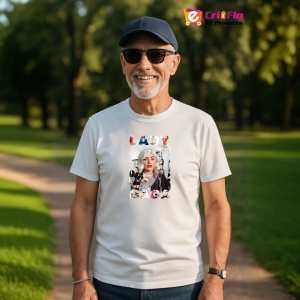 Tricou Lady Gaga - Fashion Collage, muzica POP, Dama | Barbat | Copii - Img 5