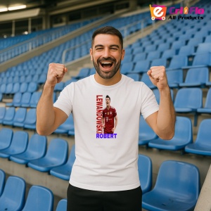 Tricou Lewandowski Robert Bayern Prezentare - Copii | Dama | Barbat - Img 9