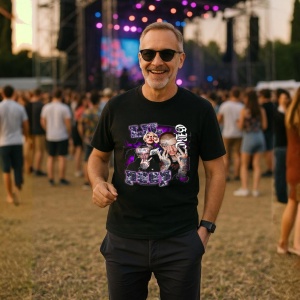 Tricou Lil Peep v1, muzica POP, Dama | Barbat | Copii, Culoare Negru - Img 9