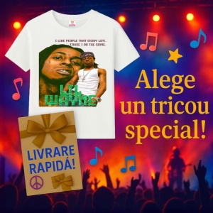 Tricou Lil Wayne, muzica Indie Pop, Dama | Barbat | Copii - Img 12