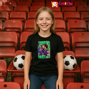 Tricou Lionel Messi Ball - Copii | Dama | Barbat - Img 4