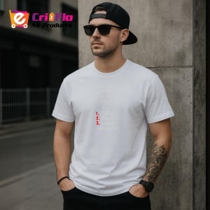 Tricou Lucruri Iubesc Cafea Pisici, din bumbac 100%, tricou alb, Dama | Barbat - Img 3