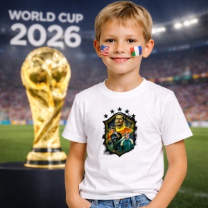 Tricou Luka Modric Croatia World Cup Fifa 2026 V9, din bumbac 100%, tricou alb, Copii | Dama | Barbat - Img 5
