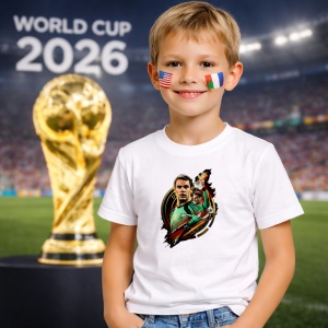 Tricou Manuel Neuer Germany World Cup Fifa 2026, din bumbac 100%, tricou alb, Copii | Dama | Barbat - Img 5