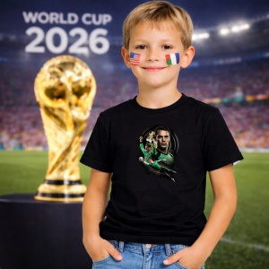 Tricou Manuel Neuer Germany World Cup Fifa 2026 V2, din bumbac 100%, tricou negru, Copii | Dama | Barbat - Img 5