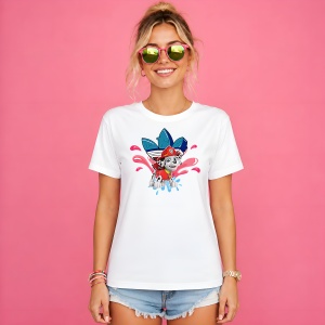 Tricou Marshall Patrula Catelului Logo Splash Urban Kids Style, din bumbac 100% Copii | Dama | Barbat - Img 3