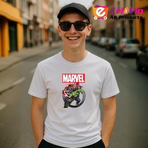 Tricou Marvel super eroi celebri precum Hulk Thor si Iron Man, Copii | Dama | Barbat - Img 6