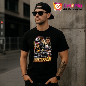 Tricou Max Verstappen Colaj Cu Echipa Red Bull Formula 1, Copii | Dama | Barbat - Img 9